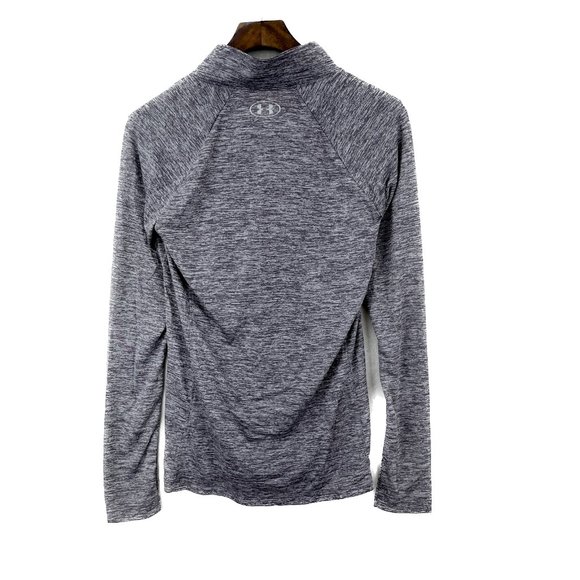 Under Armour Loose Purple Quarter Zip Activewear Top Size XS - Picture 2 of 5
